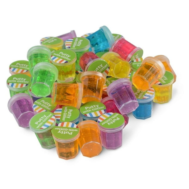 Glittery Smart Putty Slime For Kids And Children In Assorted Colours For Fun